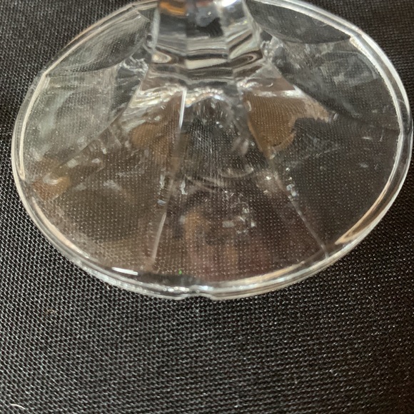 Set of 12 vintage embossed / etched glass cordial glasses - Picture 12 of 12